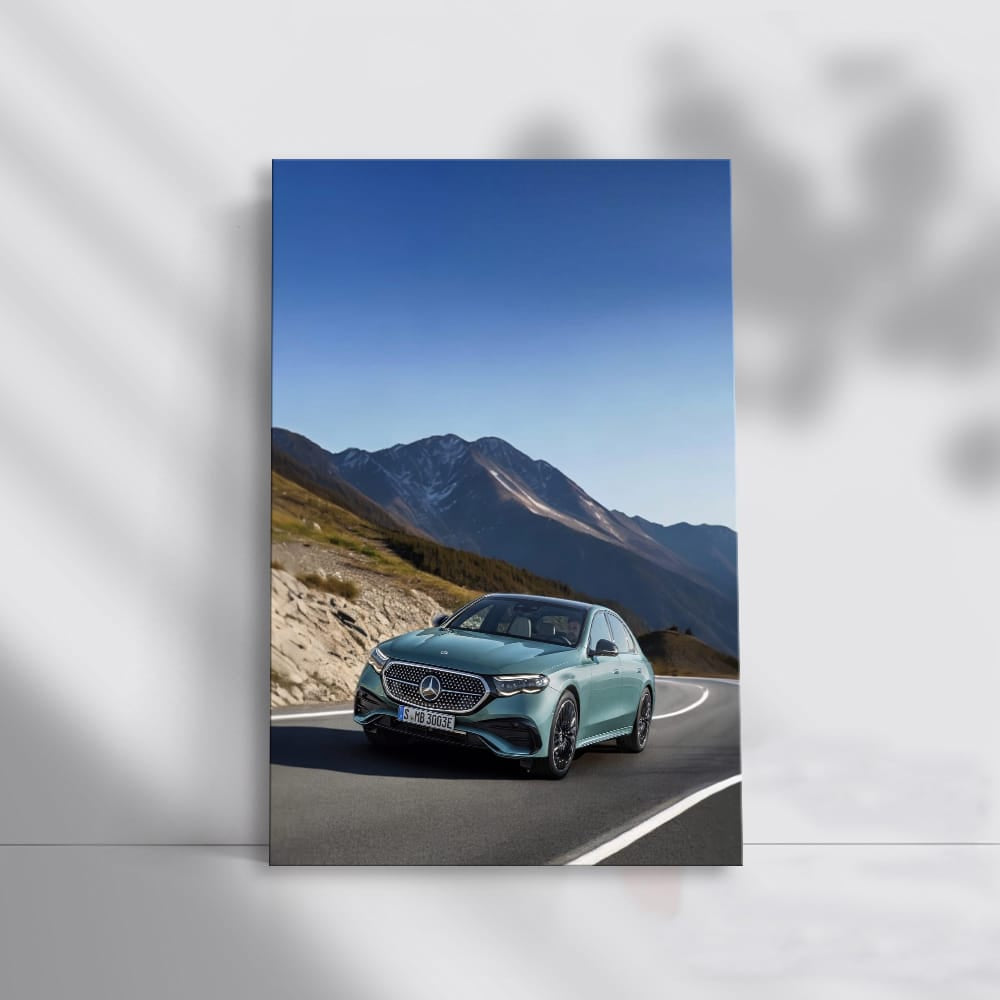 Mercedes E-Class Adventure in Mountains - Elegance Redefined
