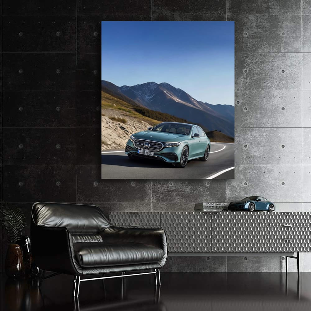 Mercedes E-Class Adventure in Mountains - Elegance Redefined