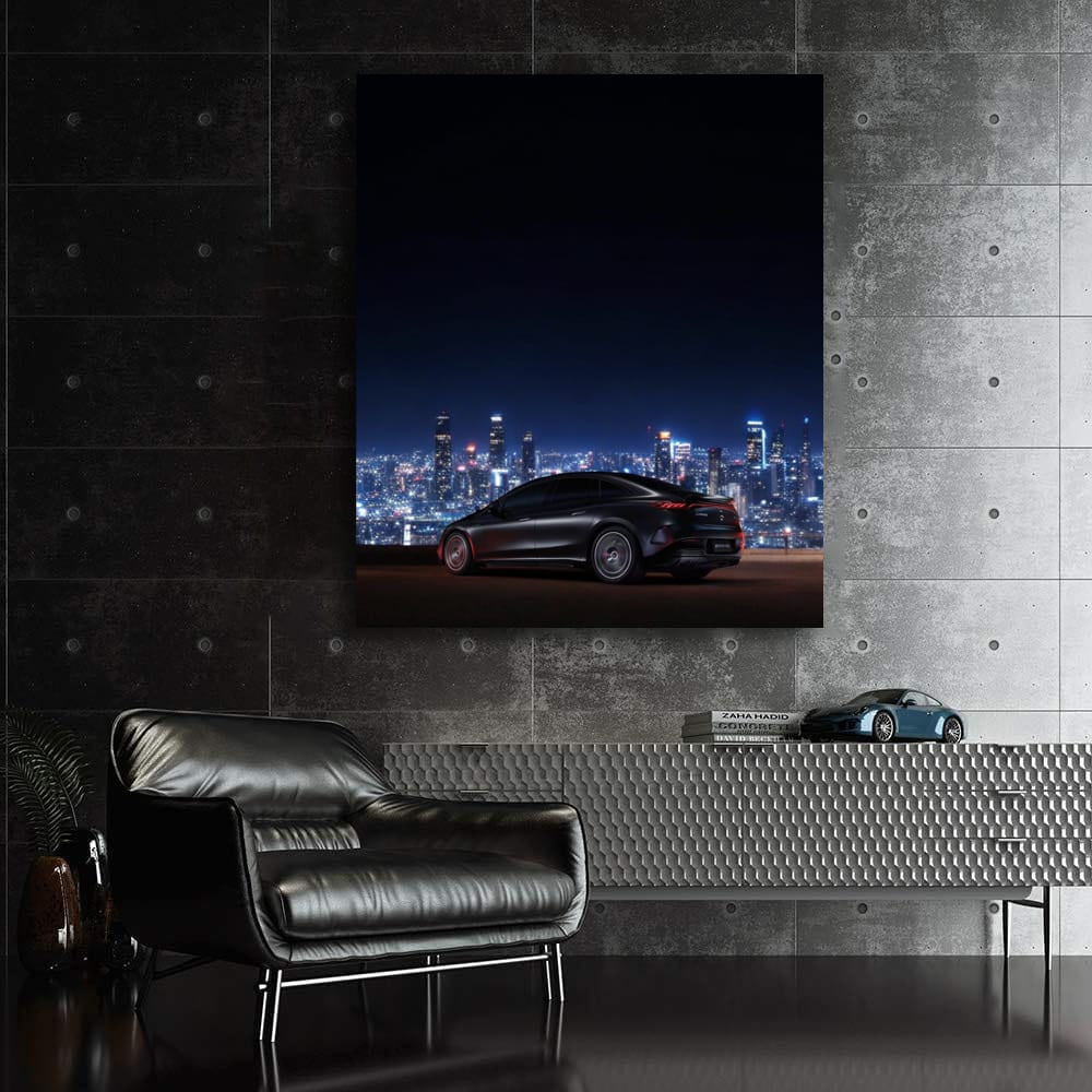 Mercedes EQE 53 Night - Sleek, Powerful, and Futuristic