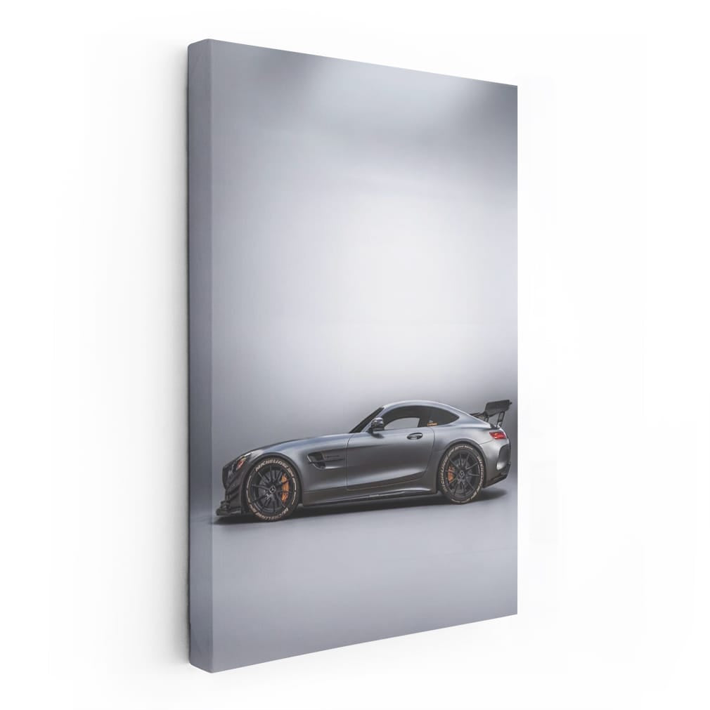 Mercedes Gt Gts Grey Underground Parkin Wall Art