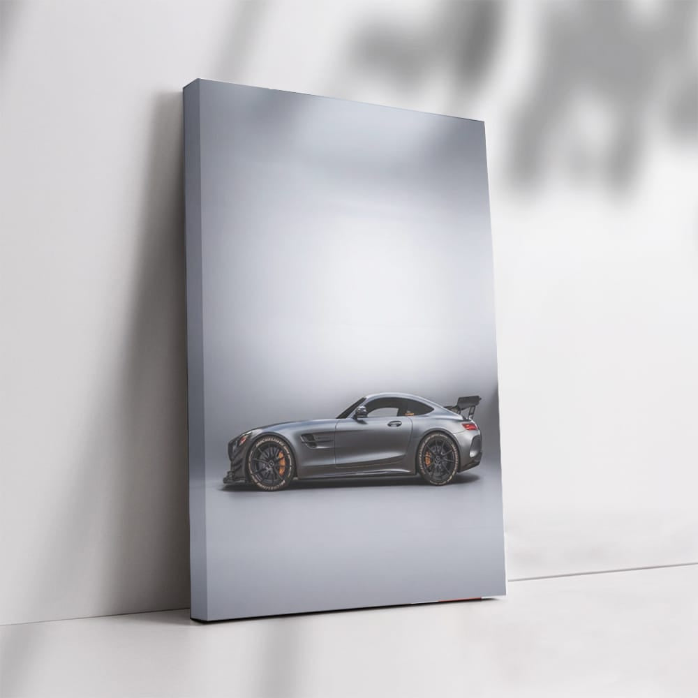 Mercedes GT GTS Grey in Underground Parking - Pure Elegance