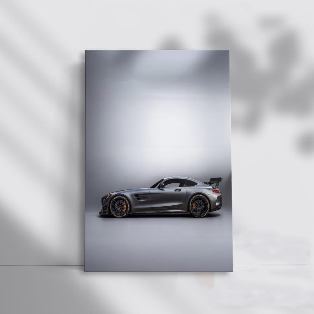 Mercedes GT GTS Grey in Underground Parking - Pure Elegance