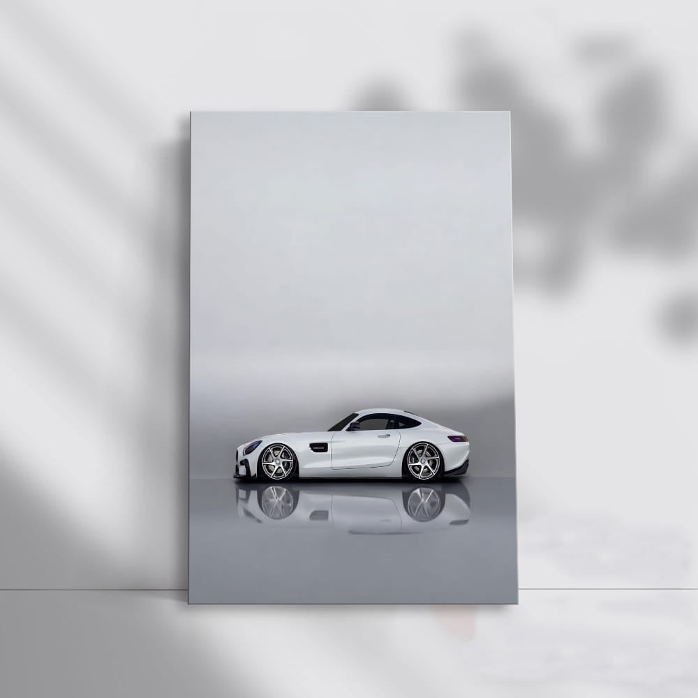 Mercedes Gt Gts Underground Parkin Wall Art