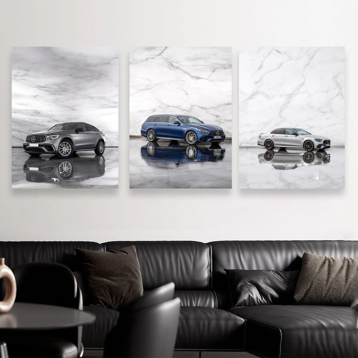 Mercedes Marble Set of 3