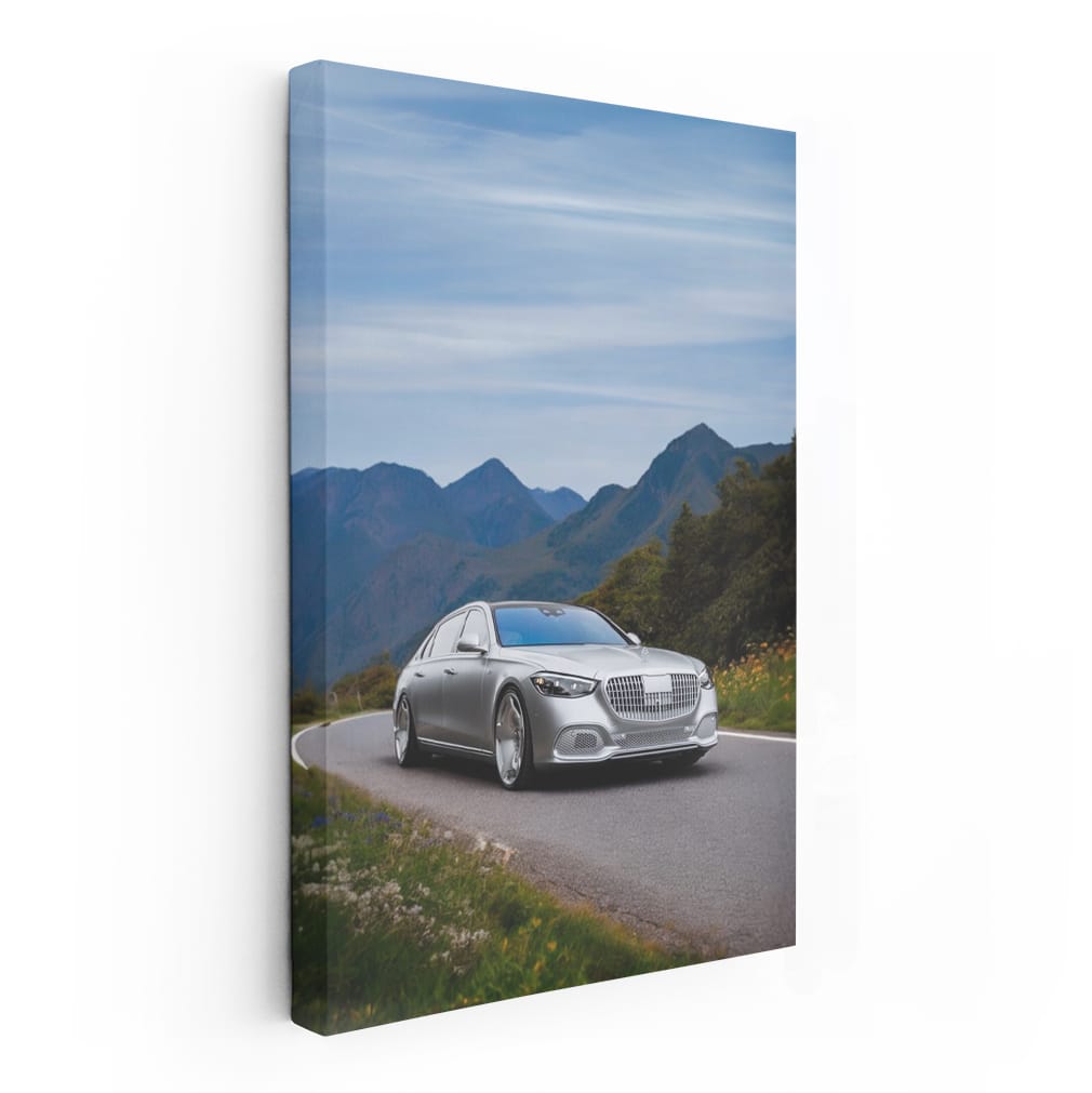 Mercedes Maybach S680 V12: Luxury Mountain Journey