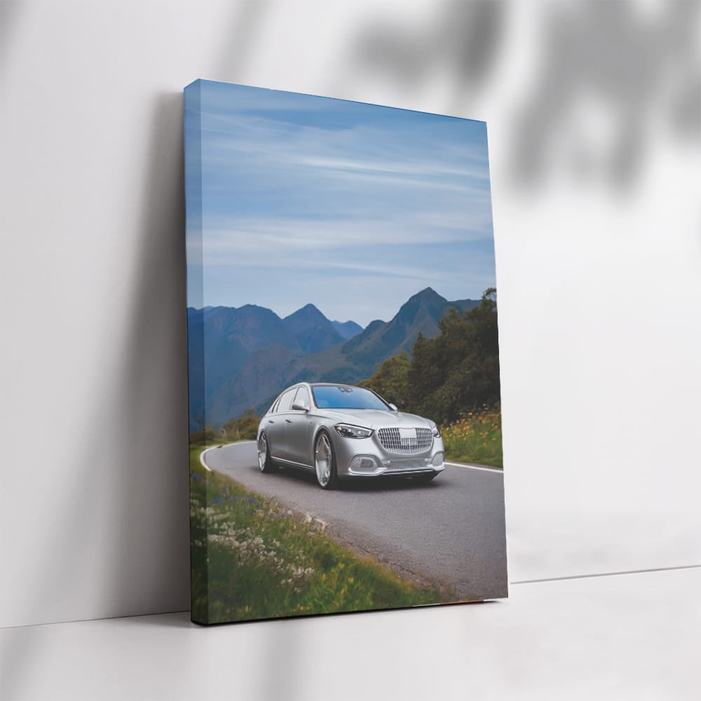 Mercedes Maybach S680 V12: Luxury Mountain Journey