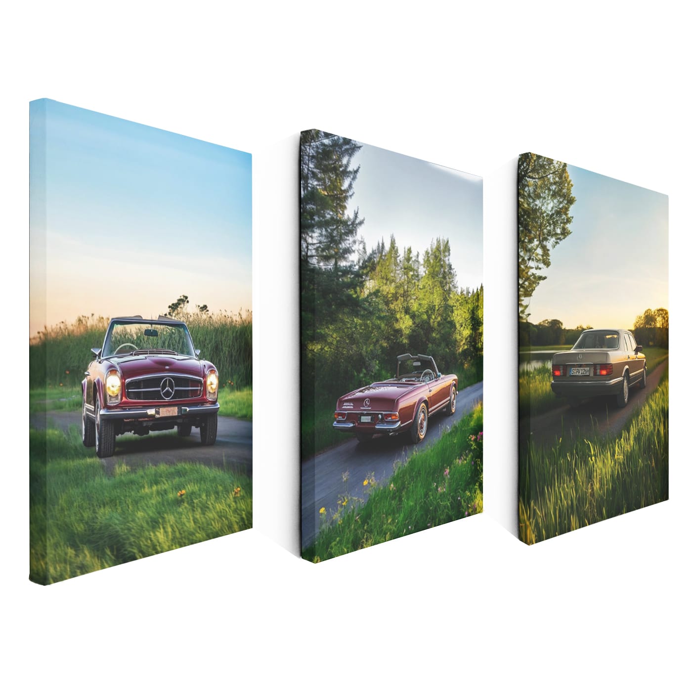 Mercedes Old Nature Set of 3