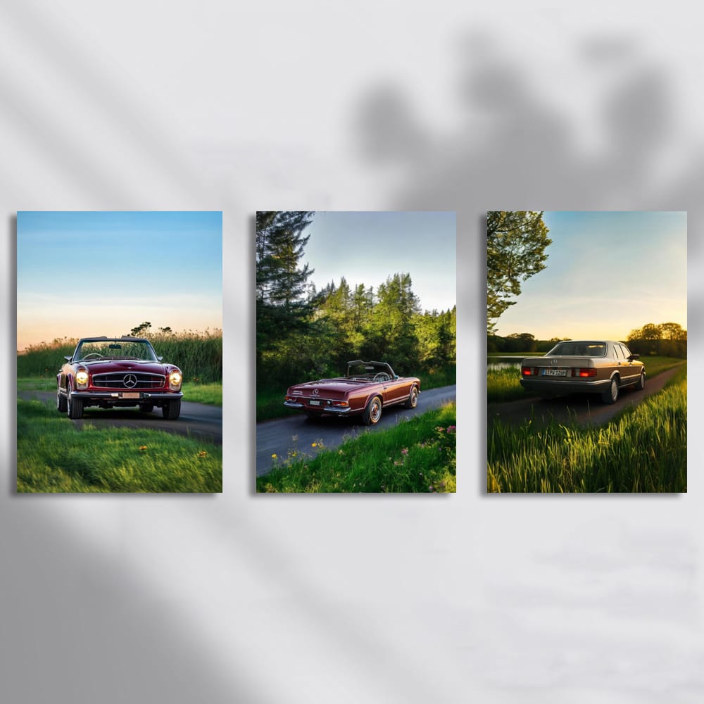 Mercedes Old Nature Set of 3