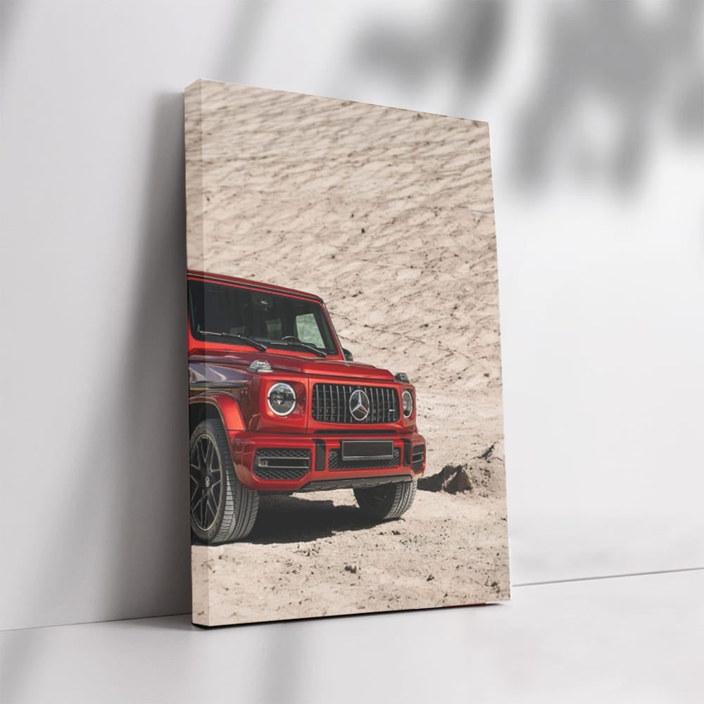 Mercedes G-Wagon in Desert - Red Adventure Machine