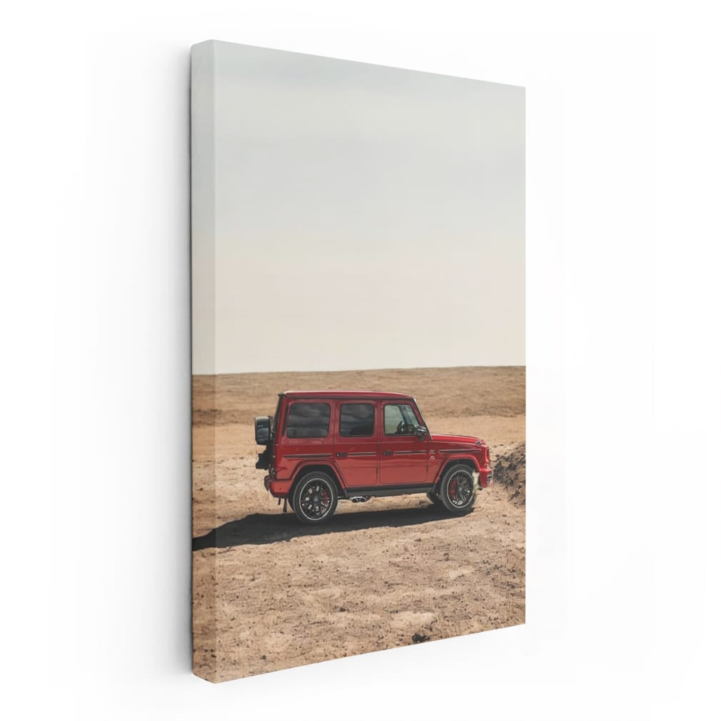 Mercedes G-Class Red Adventure in Desert - Iconic Offroader