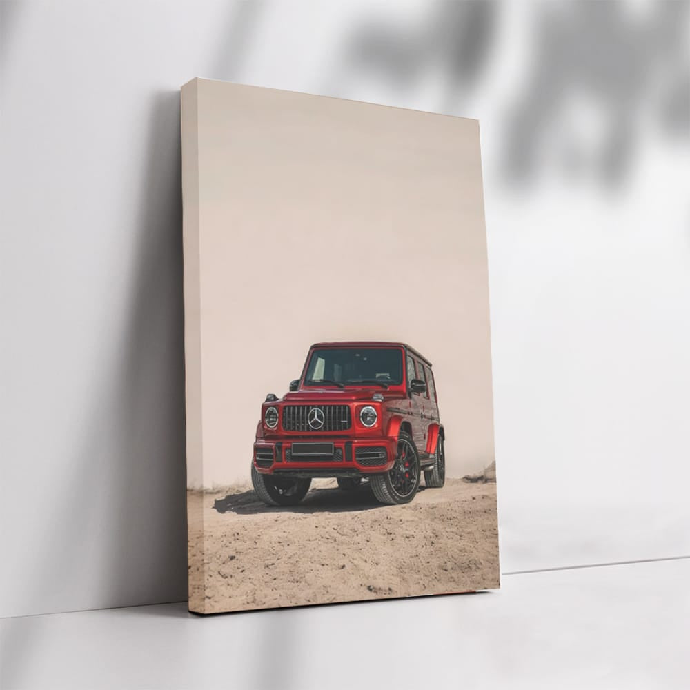 Mercedes G-Wagon in Red: Desert Adventure Icon