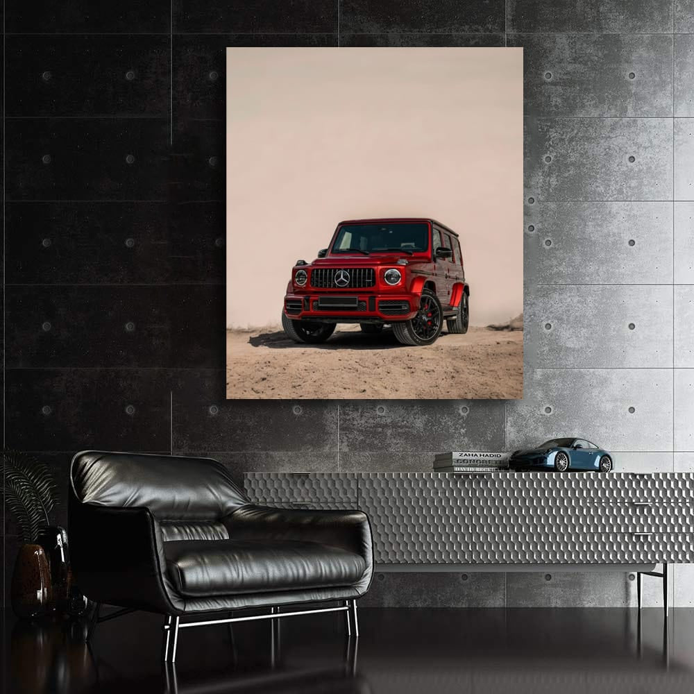 Mercedes G-Wagon in Red: Desert Adventure Icon