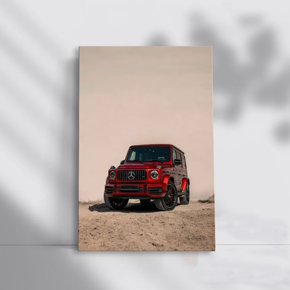 Mercedes G-Wagon in Red: Desert Adventure Icon