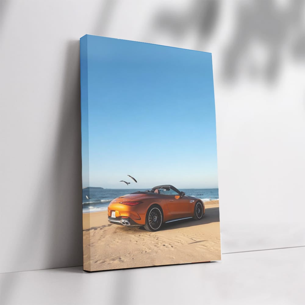 Mercedes SL63 Beachside Drive - Luxurious Power Unleashed
