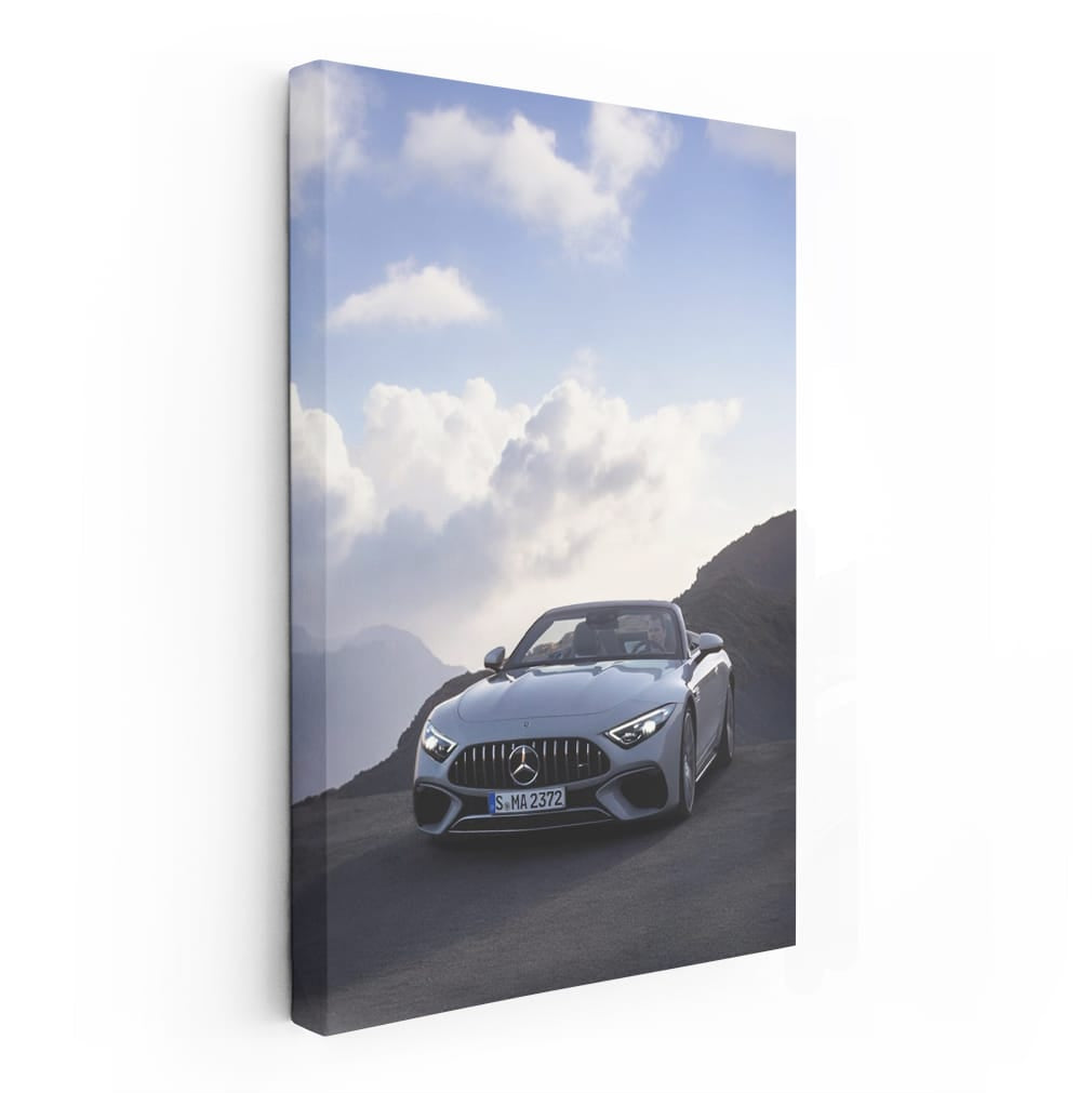 Mercedes Sl 43 In Mountai Wall Art