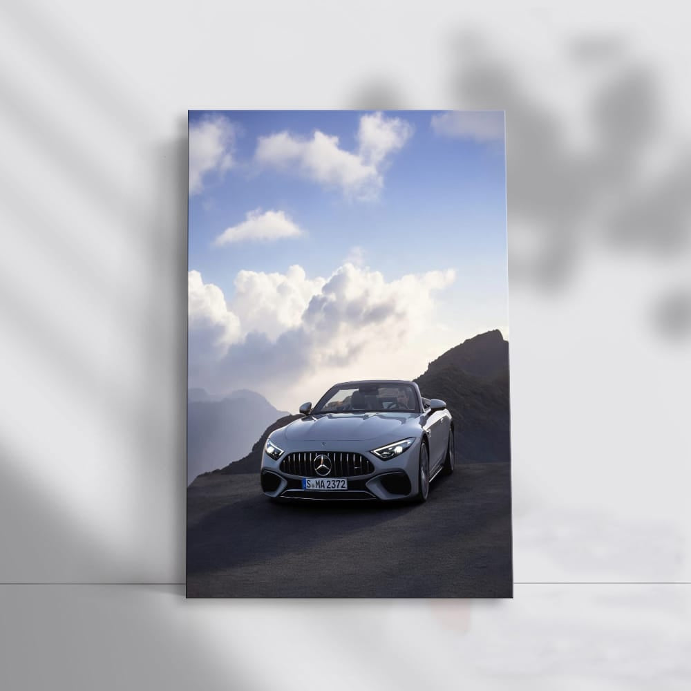 Mercedes Sl 43 In Mountai Wall Art