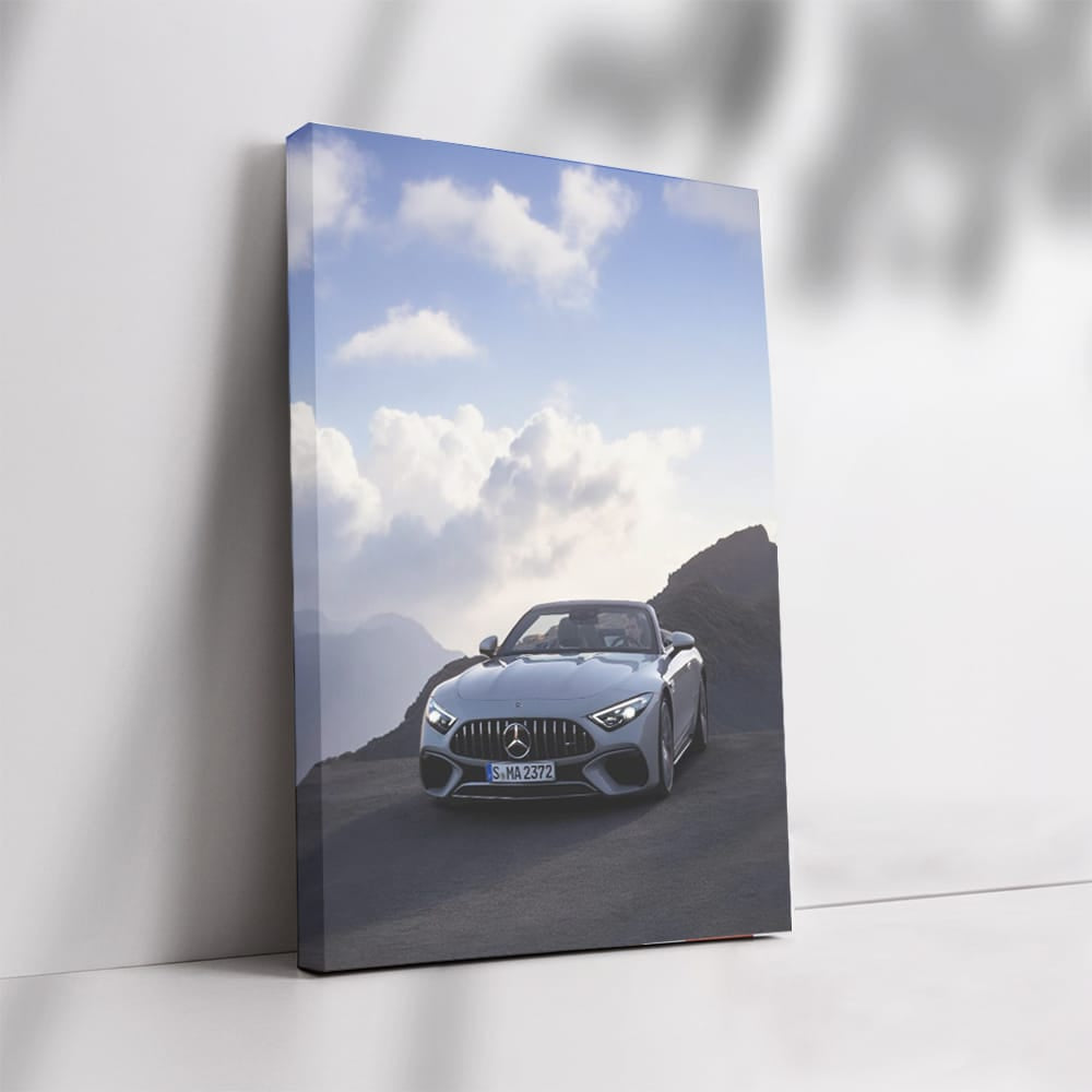 Mercedes Sl 43 In Mountai Wall Art