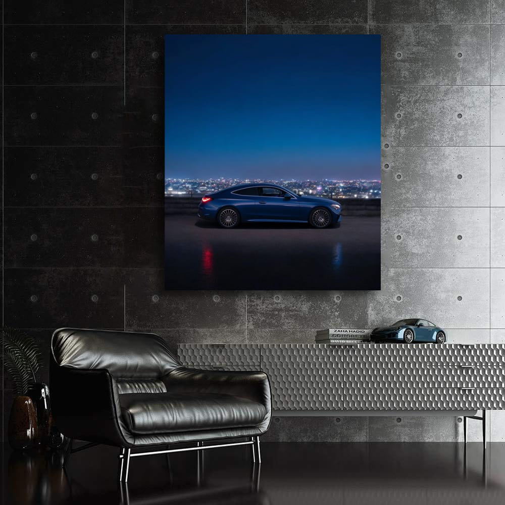 Mercedes After Dark - Nighttime Elegance