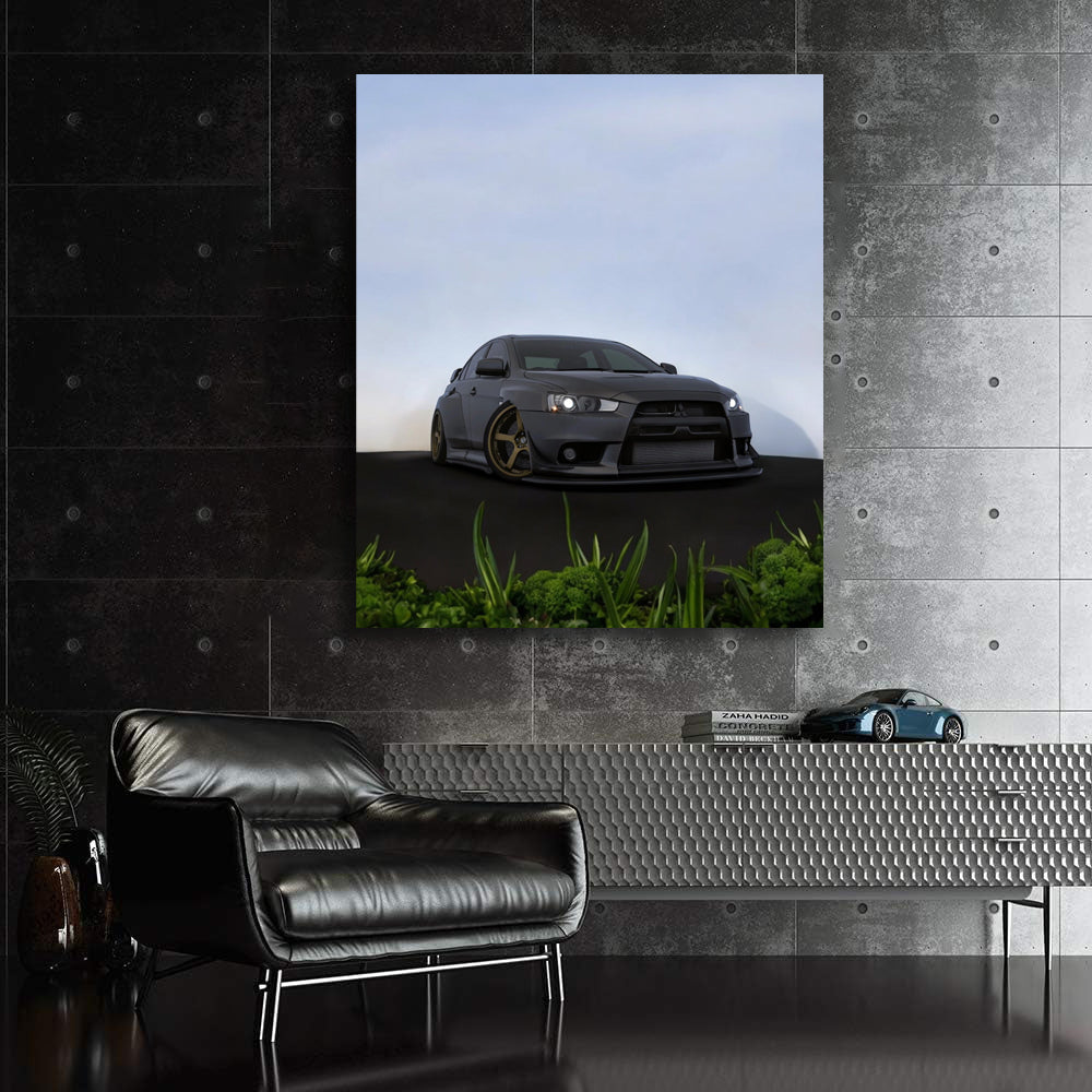 Mitsubishi Lancer - Urban Parking Power, Sleek Design