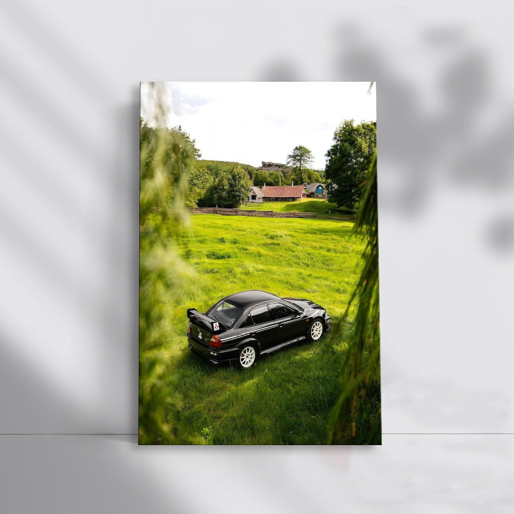 Sleek Mitsubishi Lancer in Village - Black Beauty on Wheels