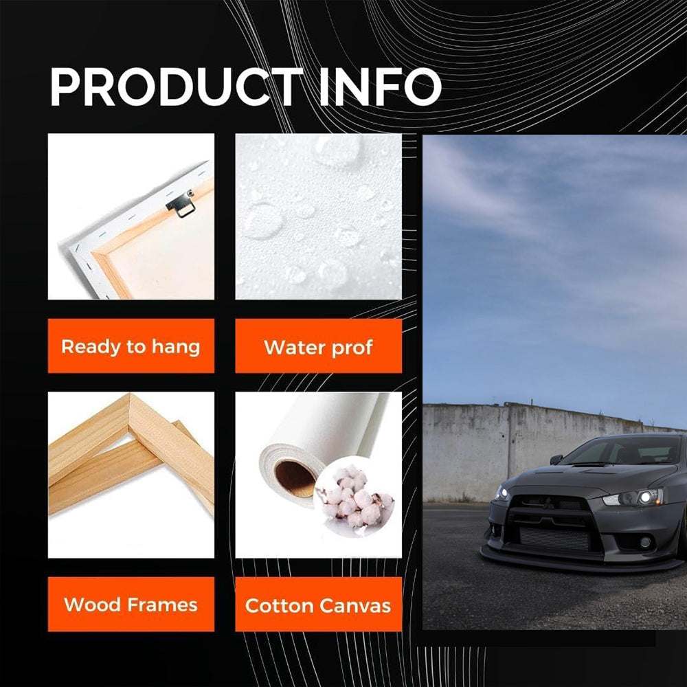 Mitsubishi Lancer vs Concrete Wall - Sturdy and Bold