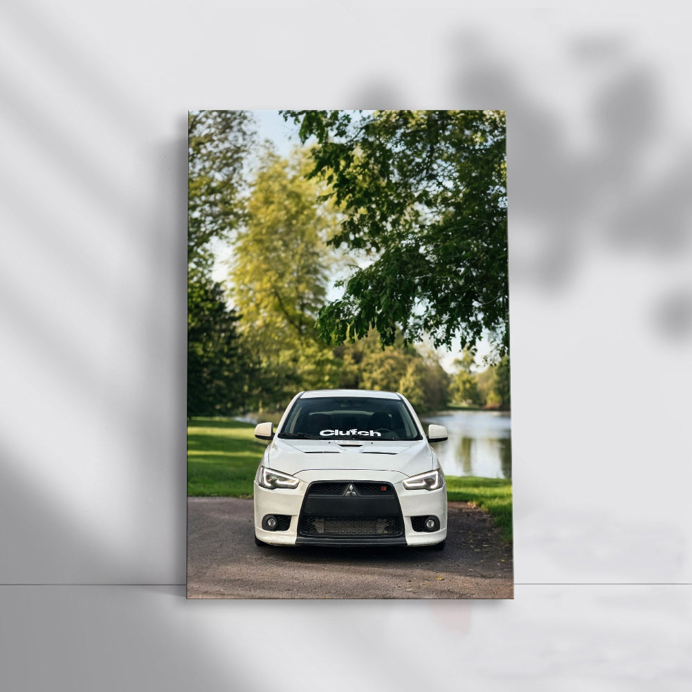 Mitsubishi Lancer in Wild - Adventure Awaits