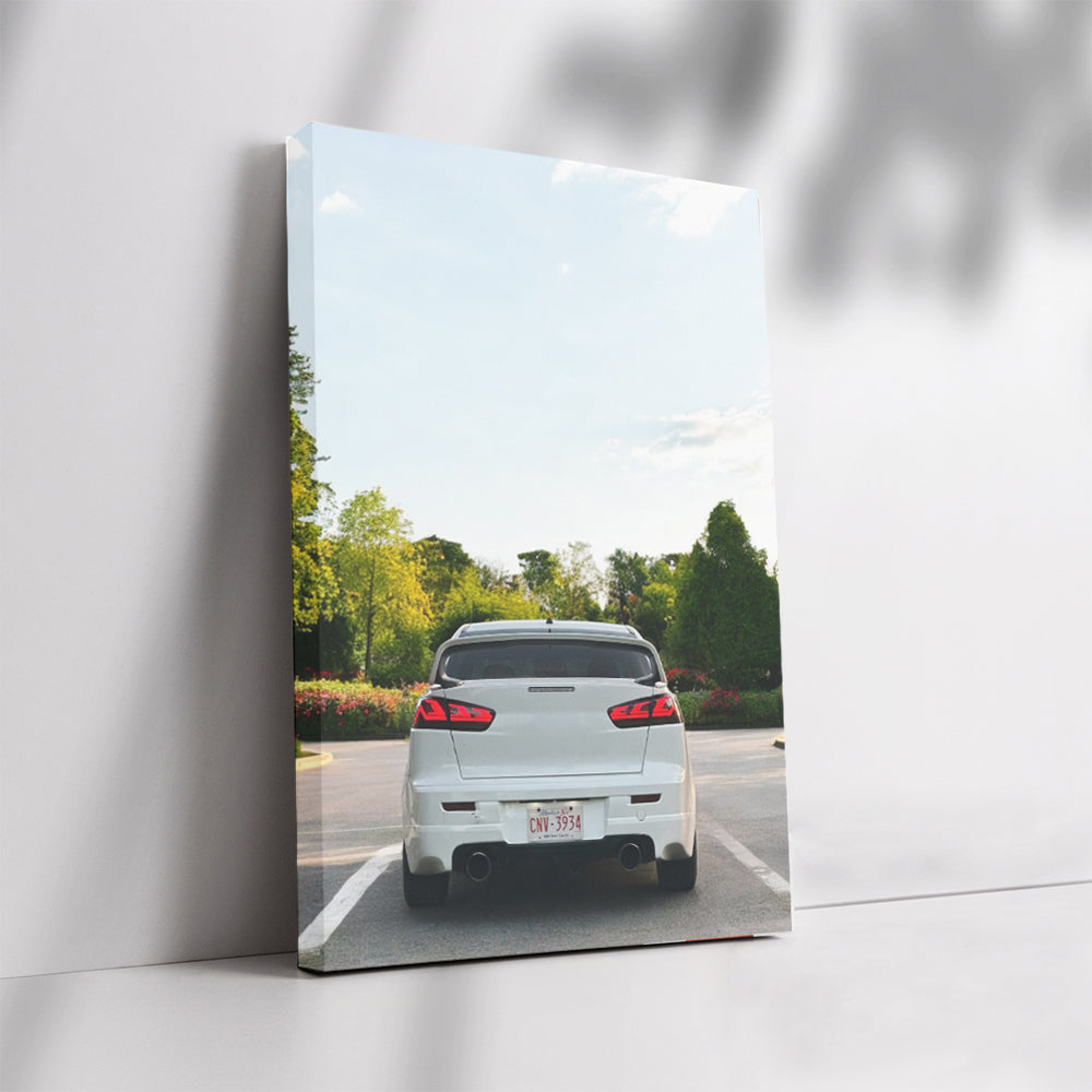 Mitsubishi Lancer Amidst Nature - Rugged Elegance