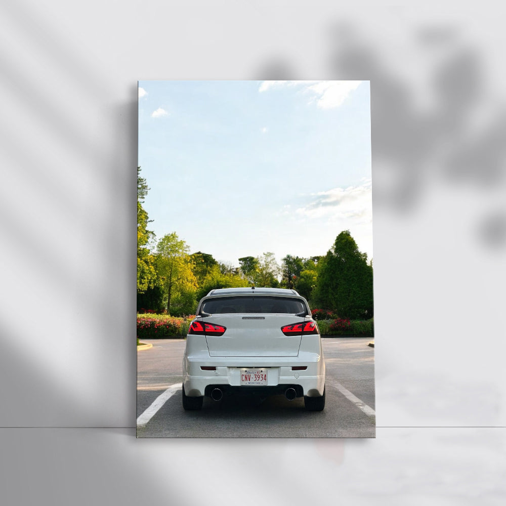 Mitsubishi Lancer Amidst Nature - Rugged Elegance