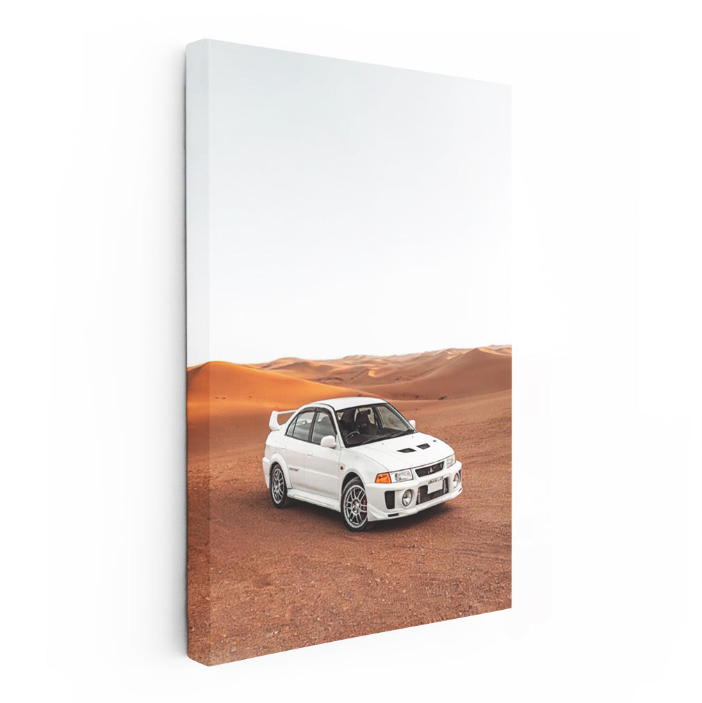 Mitsubishi Lancer Conquering Desert - Rugged Performance