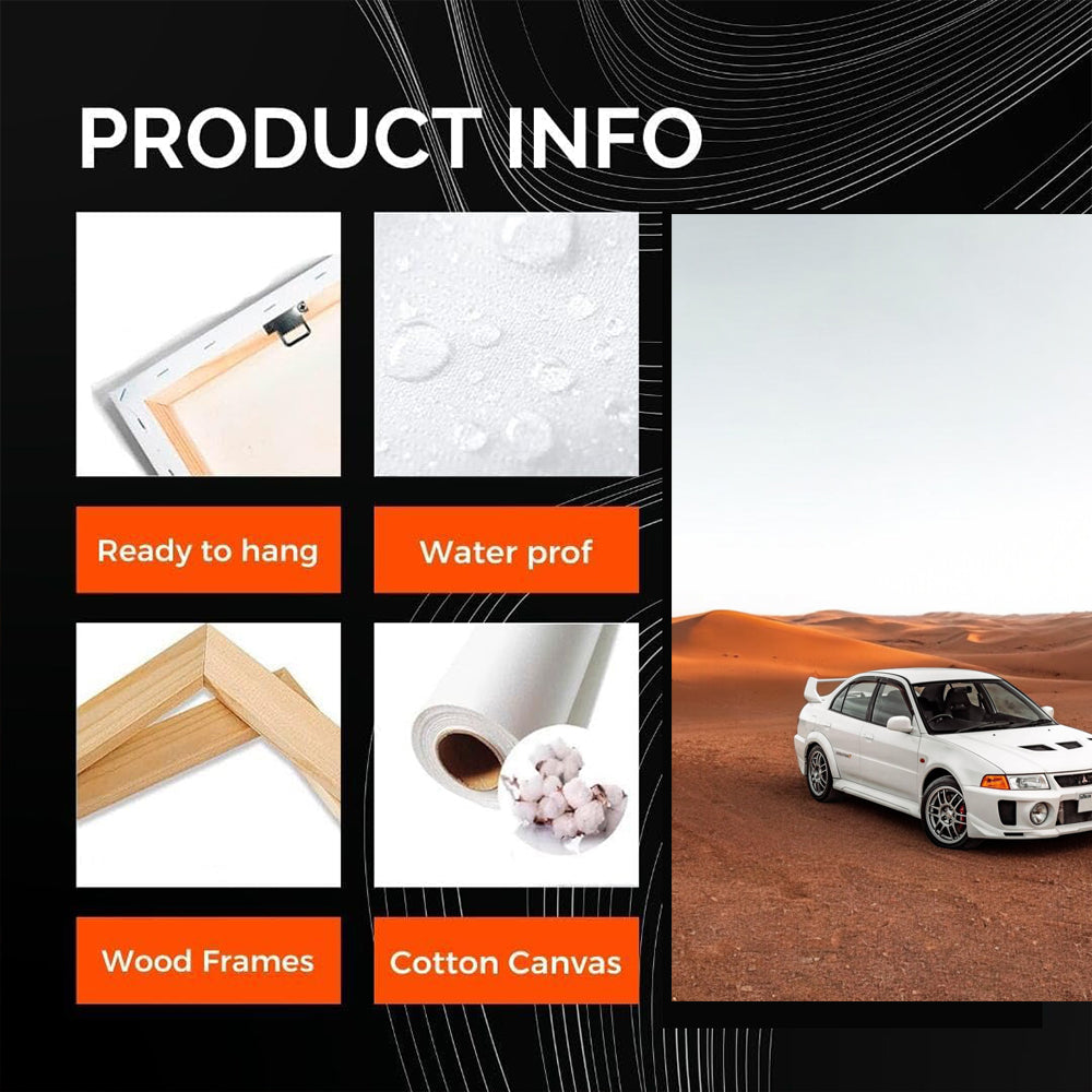 Mitsubishi Lancer Conquering Desert - Rugged Performance