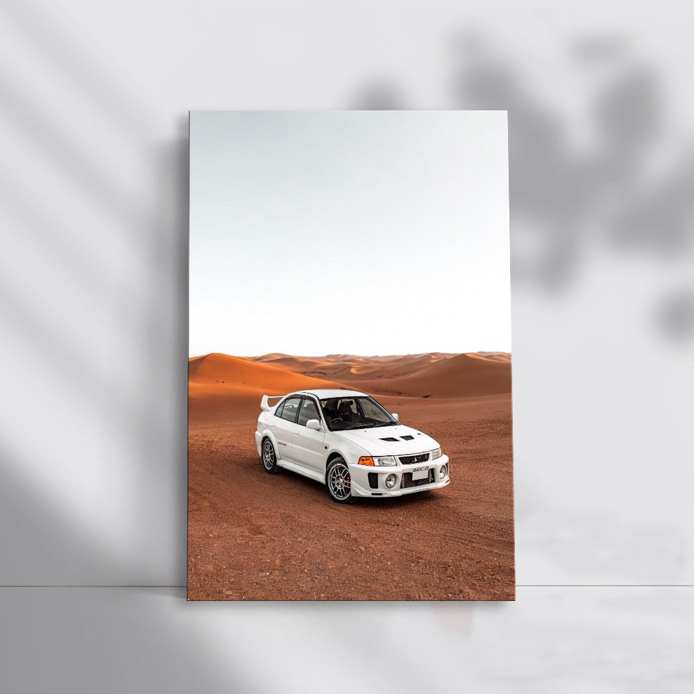 Mitsubishi Lancer Conquering Desert - Rugged Performance