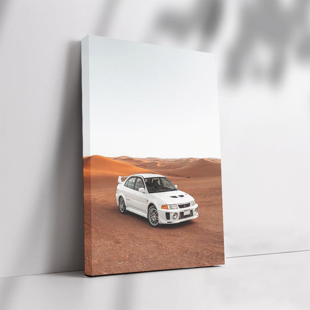 Mitsubishi Lancer Conquering Desert - Rugged Performance