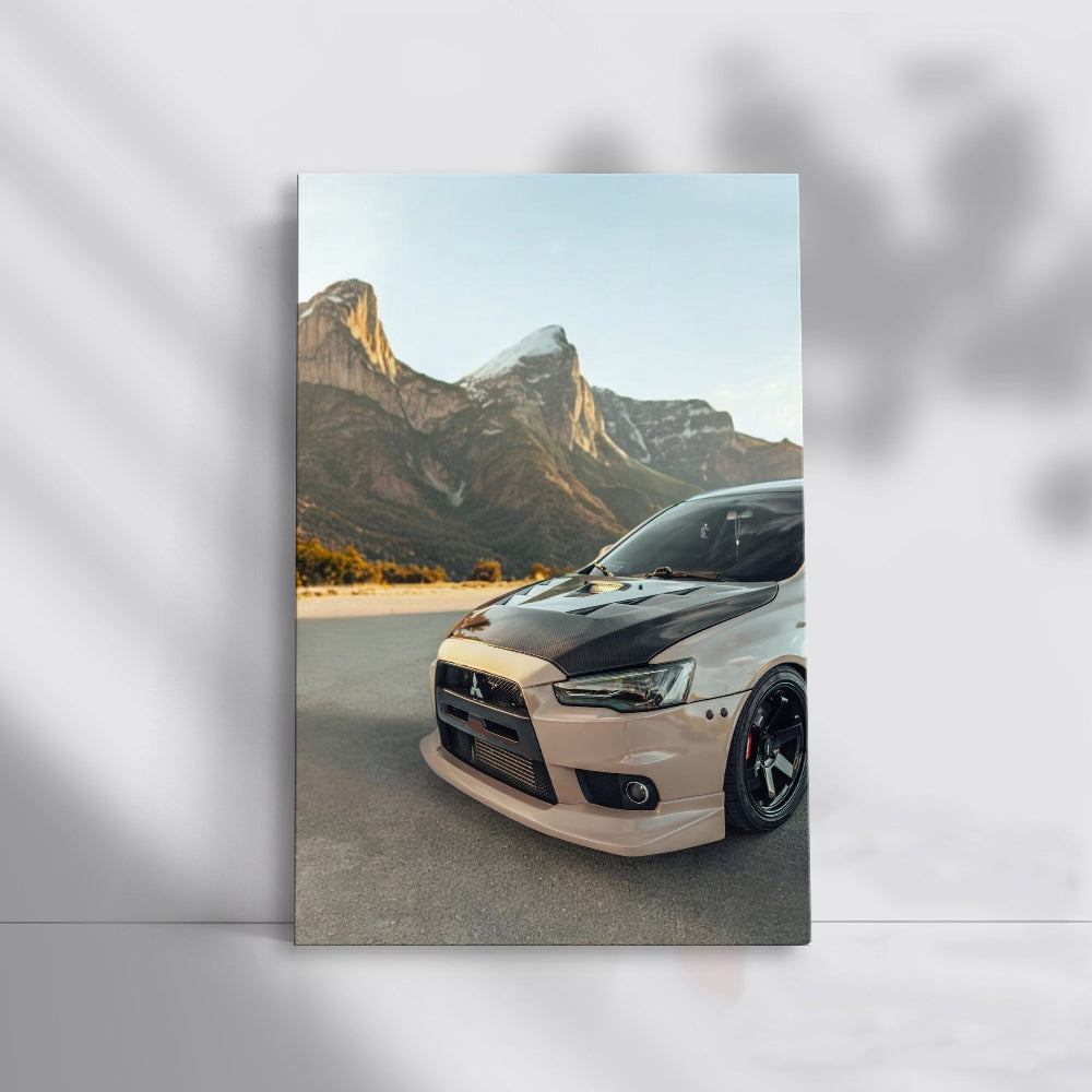 Mitsubishi Lancer 2 in Mountain Terrain - Rugged Performance