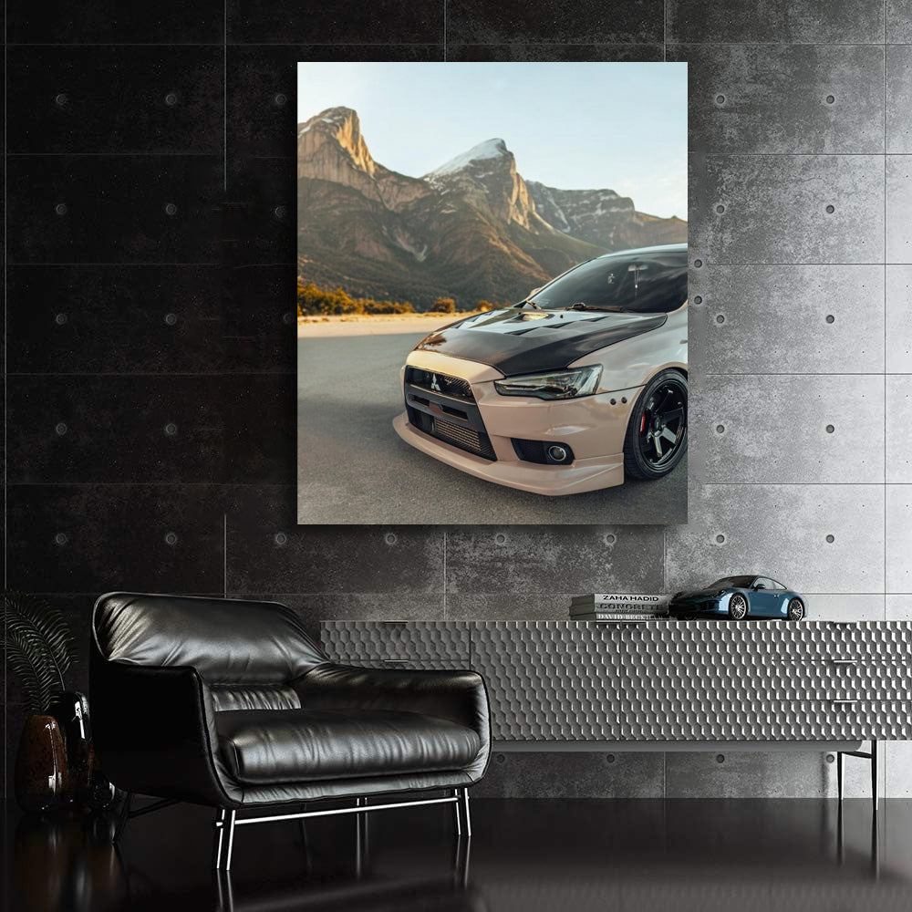 Mitsubishi Lancer 2 in Mountain Terrain - Rugged Performance