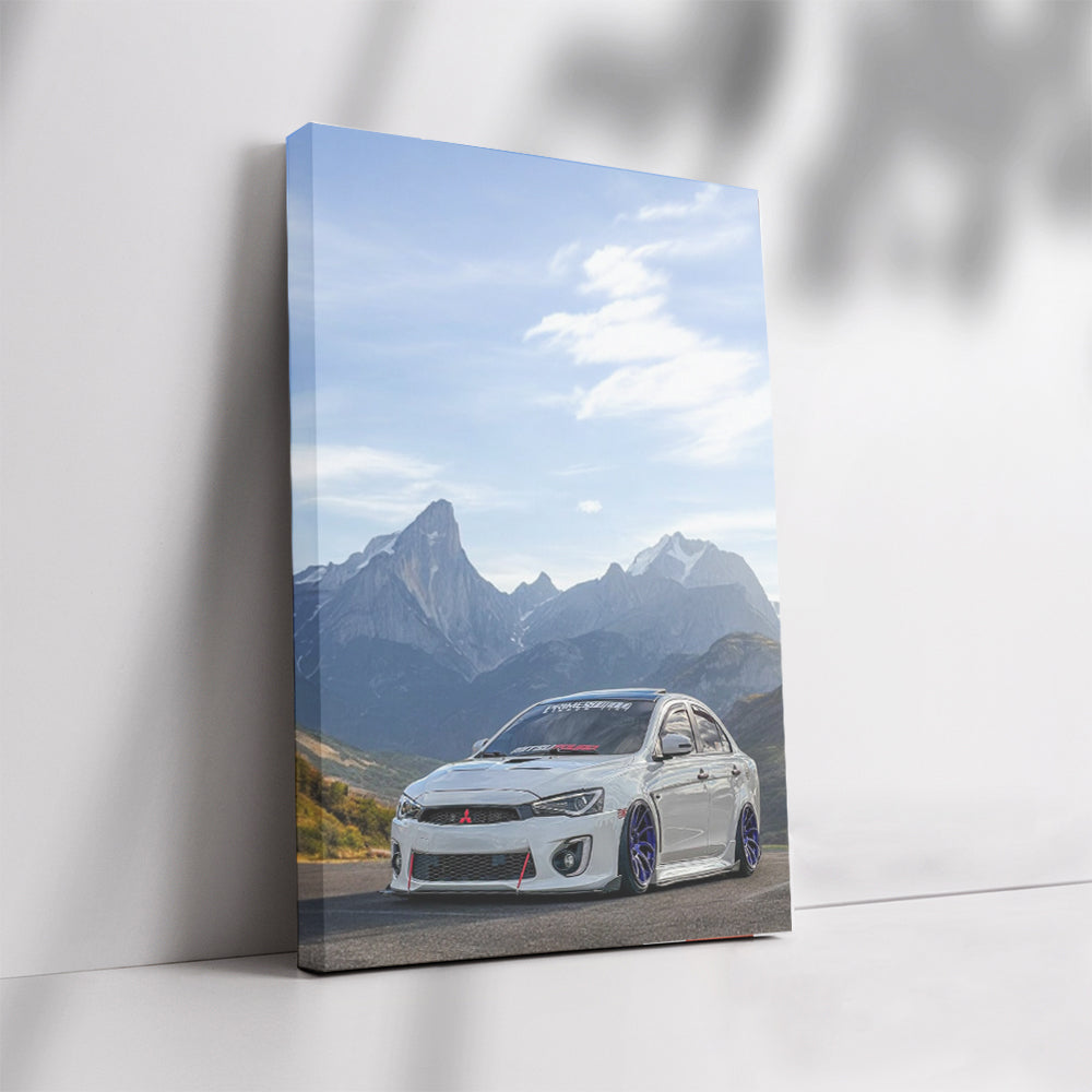 Mitsubishi Lancer Conquers Mountain Roads - Thrill Seeker