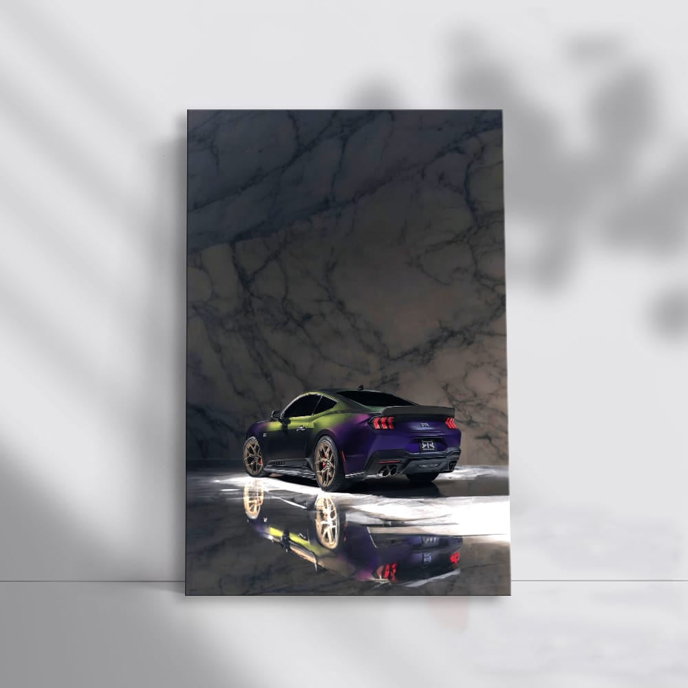 Mustang RTR at Beach - Thrilling Performance Icon