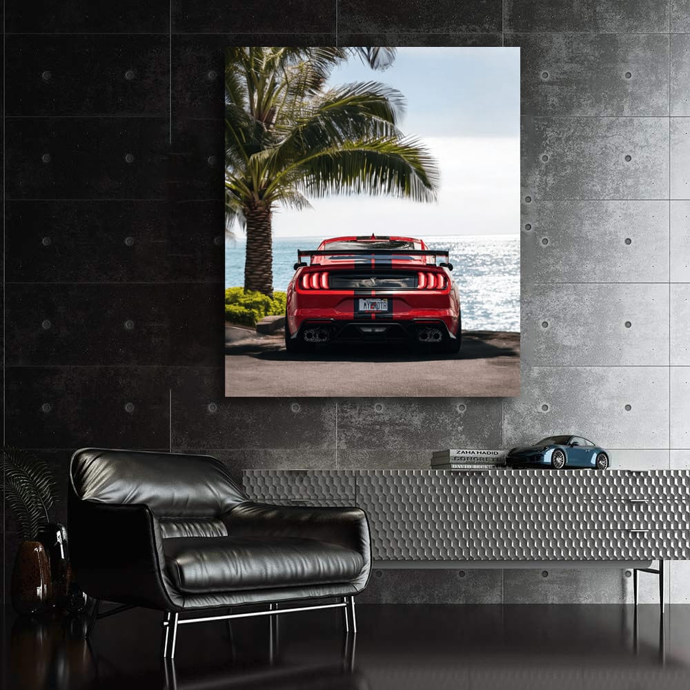 Mustang Shelby GT500 Cruising Beach - Pure Power