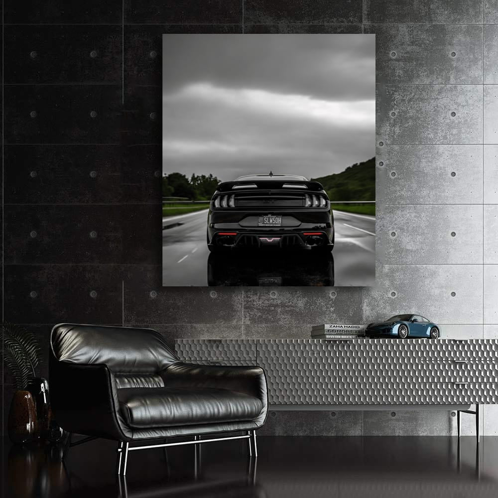 Mustang Cruising Highway - Icon of Speed and Power