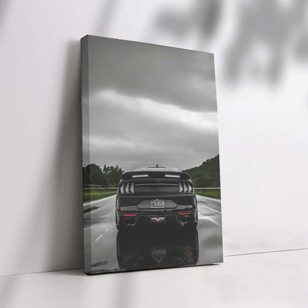 Mustang Cruising Highway - Icon of Speed and Power