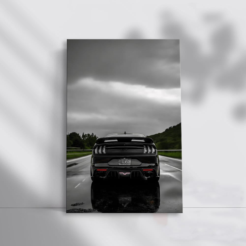 Mustang Cruising Highway - Icon of Speed and Power