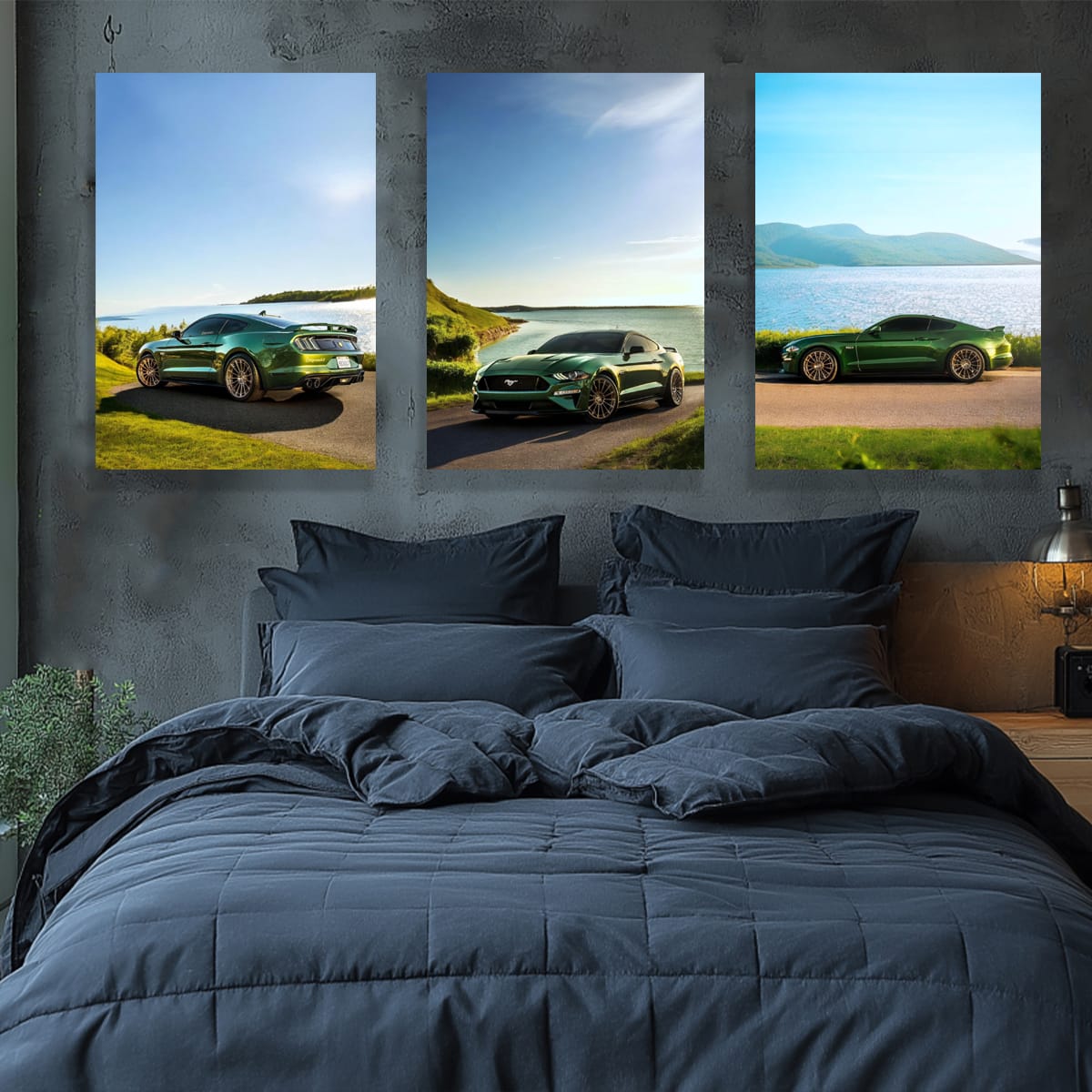 Mustang Green Nature Set of 3