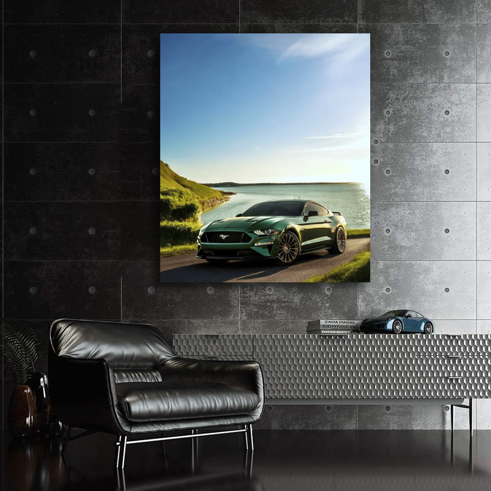 Mustang Green - Nature's Power, Wild Spirit