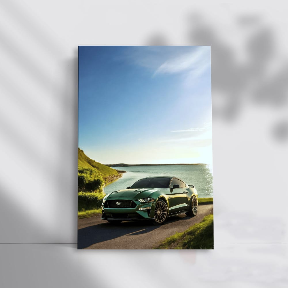 Mustang Green - Nature's Power, Wild Spirit