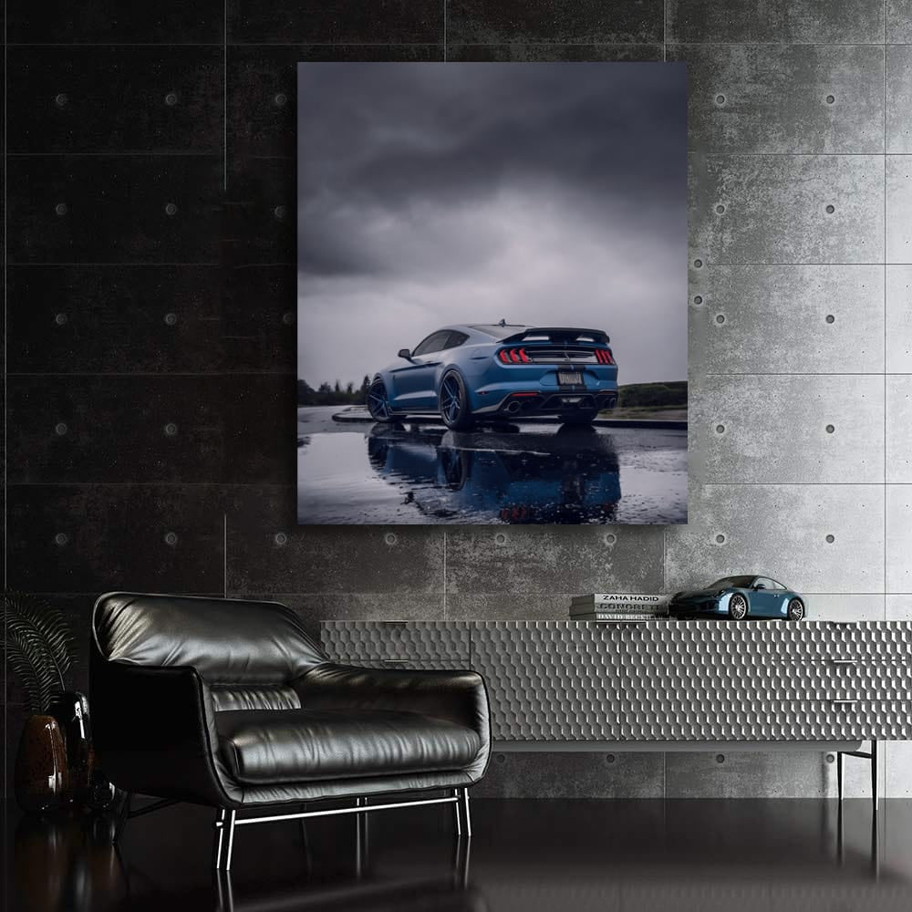 Foggy Mustang 1 - Elegance in Motion