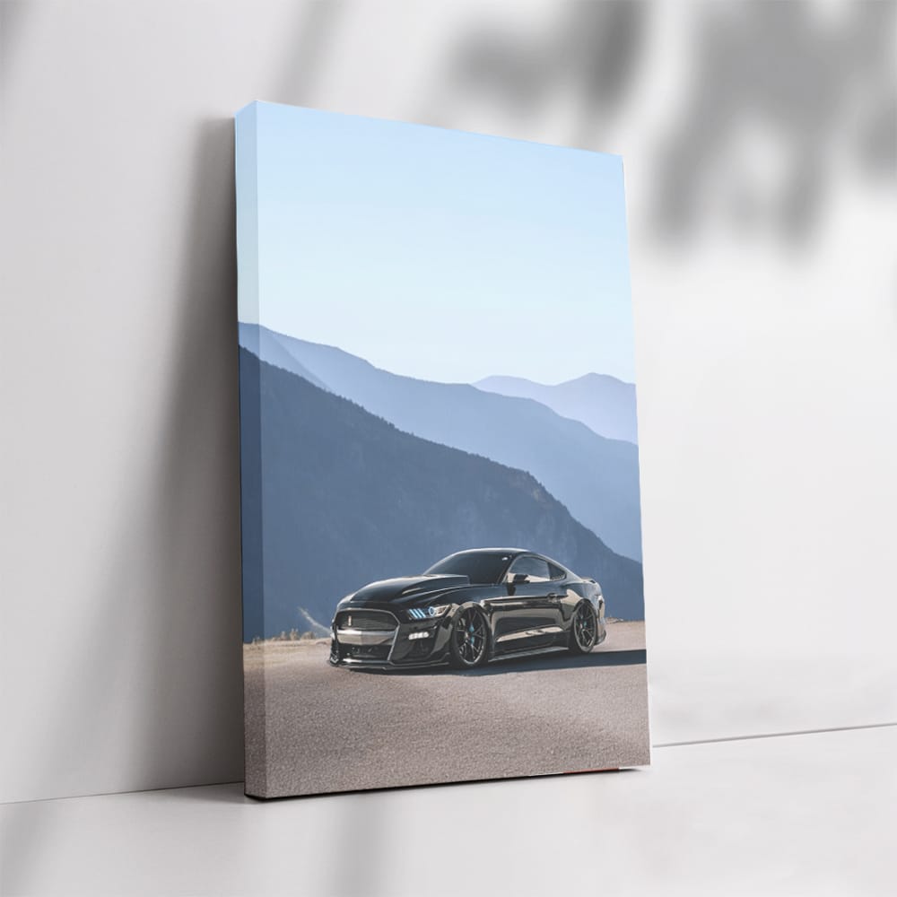 Mustang Roaming Peaks - Wild Spirit of Freedom