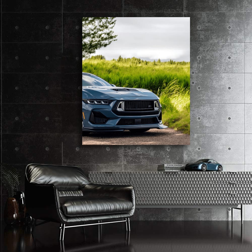 Mustang in Nature - Iconic and Untamed Spirit