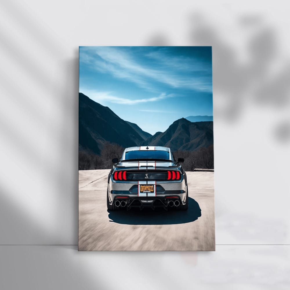 Mustang S550 Cruises Through Mountain Scenery - Pure Power