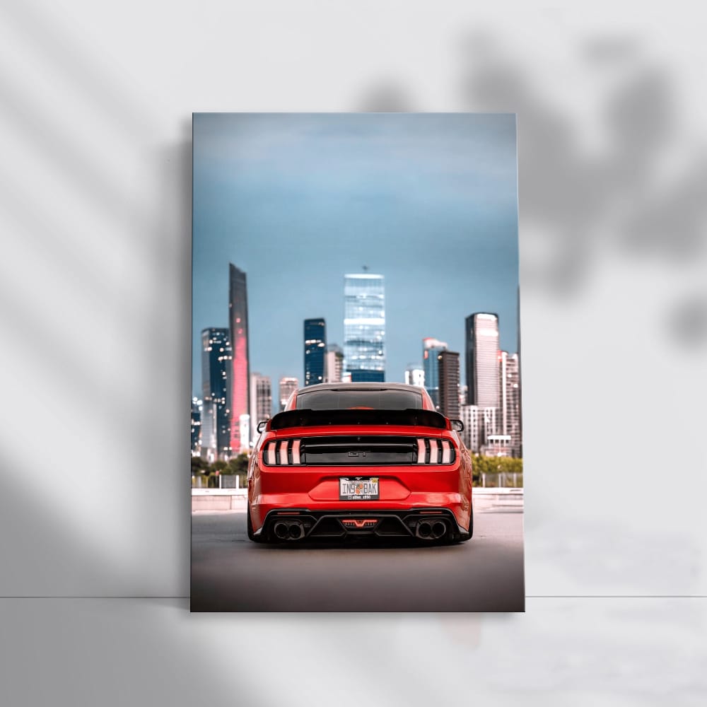 Mustang Shelby GT500 with Urban Skyline - Unleash Beast