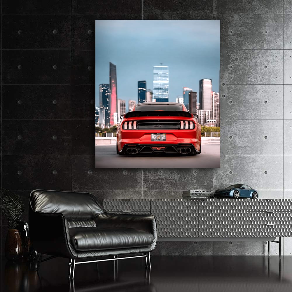 Mustang Shelby GT500 with Urban Skyline - Unleash Beast