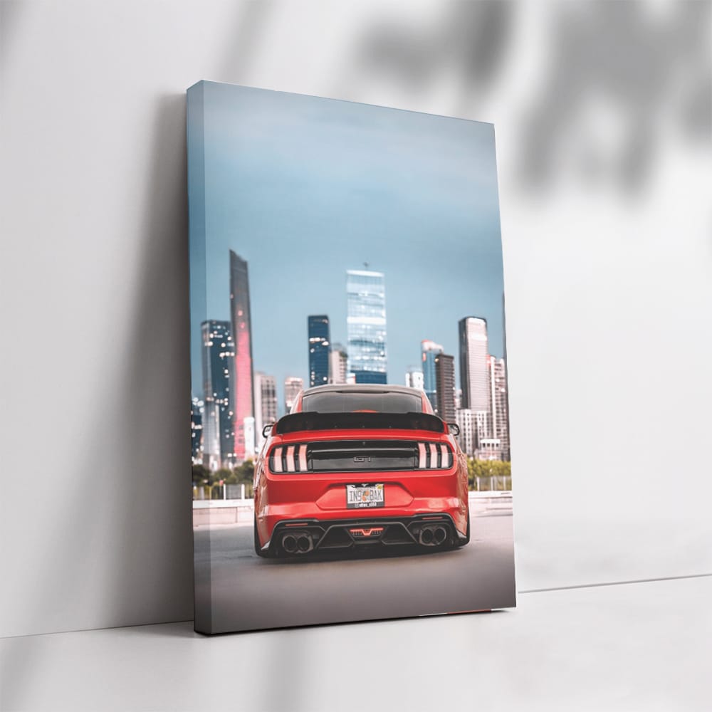 Mustang Shelby GT500 with Urban Skyline - Unleash Beast